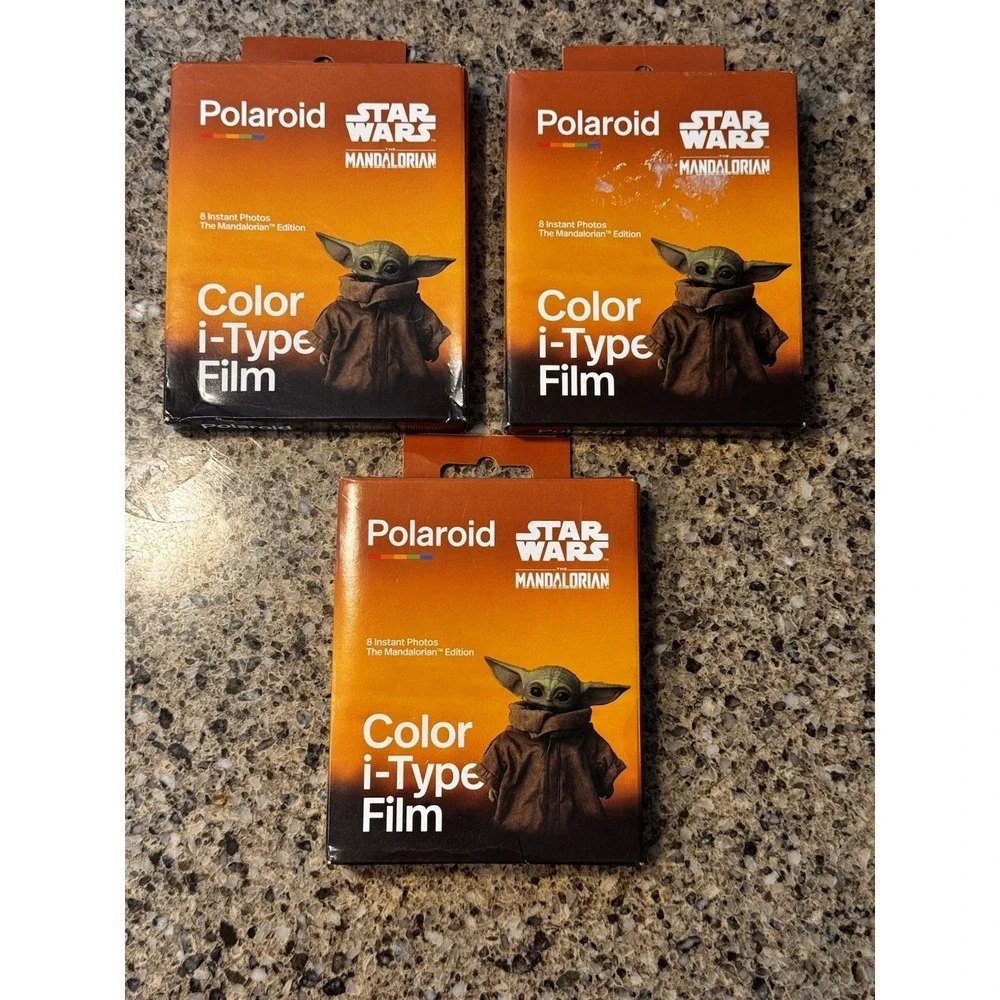 Polaroid i-Type Color Film Star Wars Disney The Mandalorian Edition 2020 3 Packs